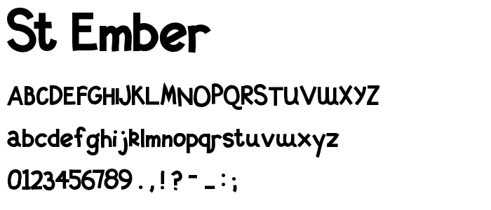 ST Ember font